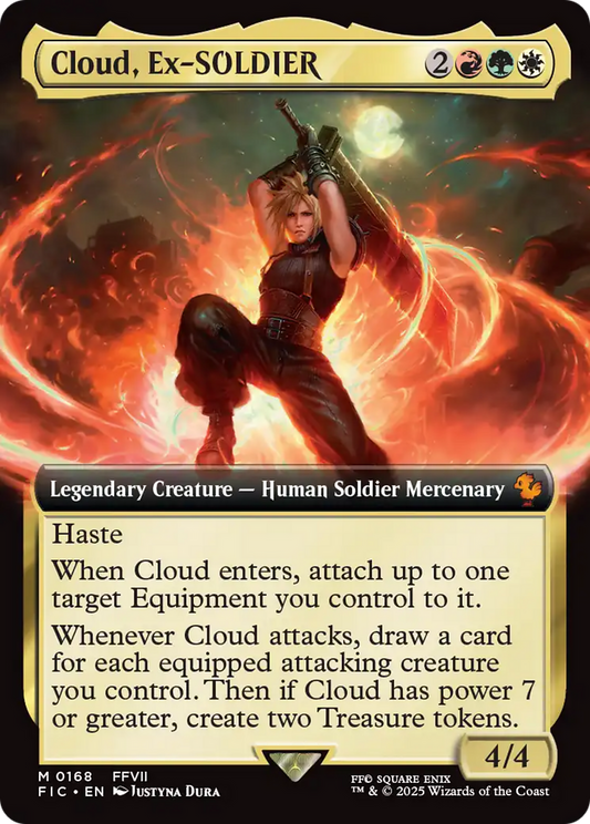Cloud, Ex-SOLDIER (Extended Art) (168) - Commander: FINAL FANTASY
