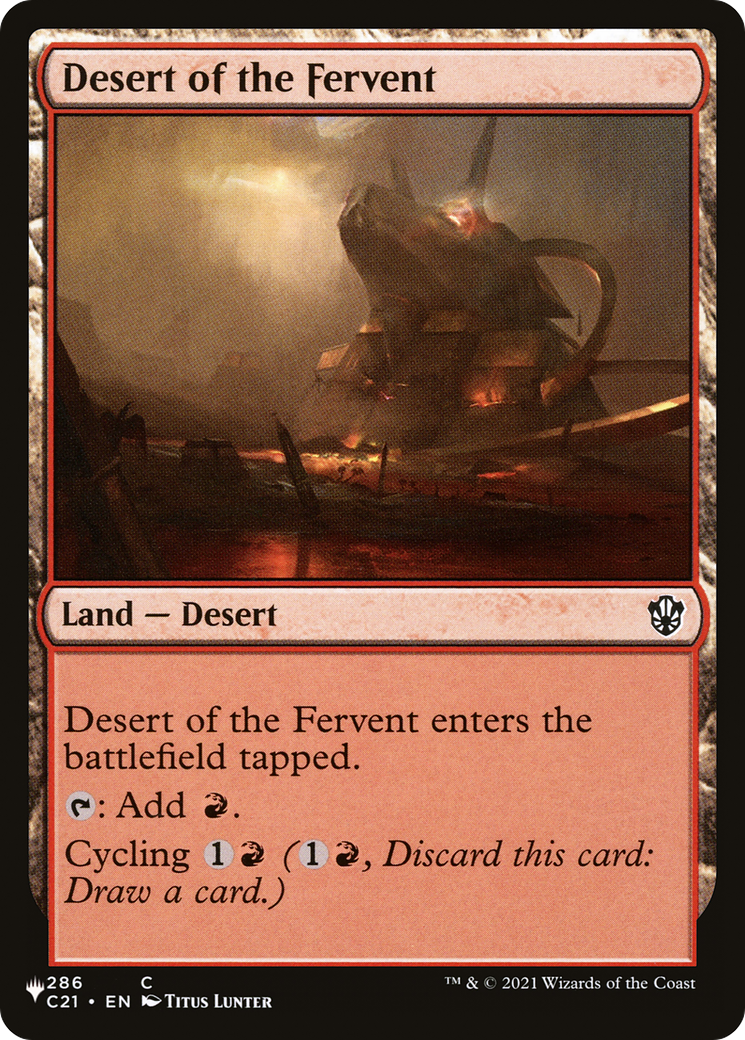 Desert of the Fervent (C21-286)