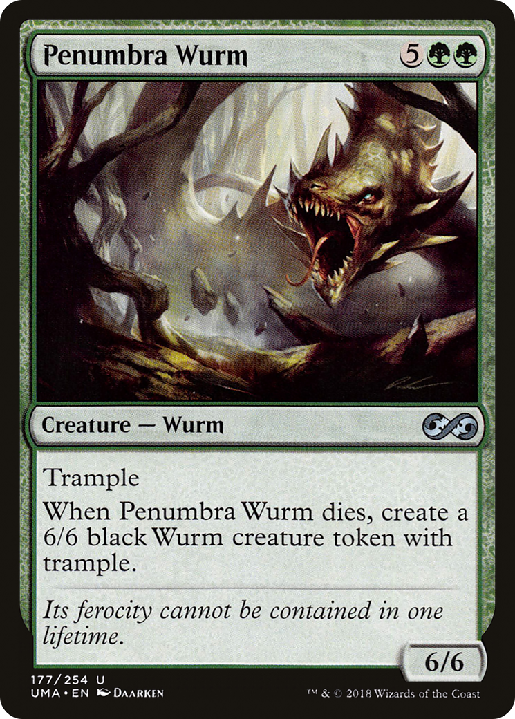 Penumbra Wurm (177) - Ultimate Masters