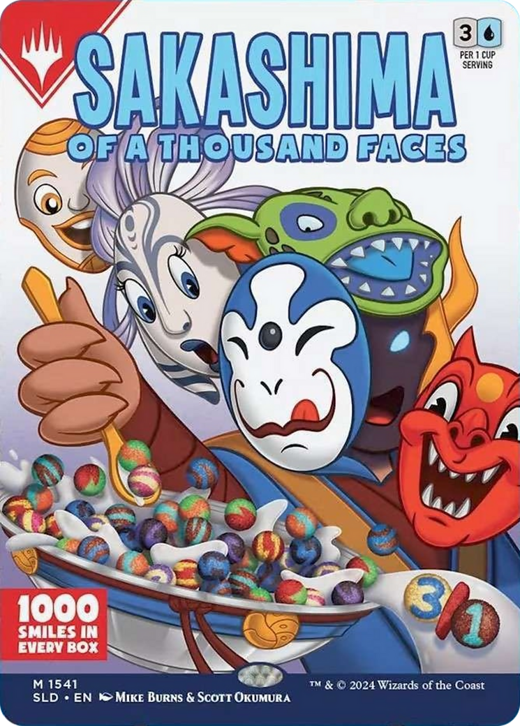 Sakashima of a Thousand Faces // Sakashima of a Thousand Faces (1541) - Secret Lair Drop