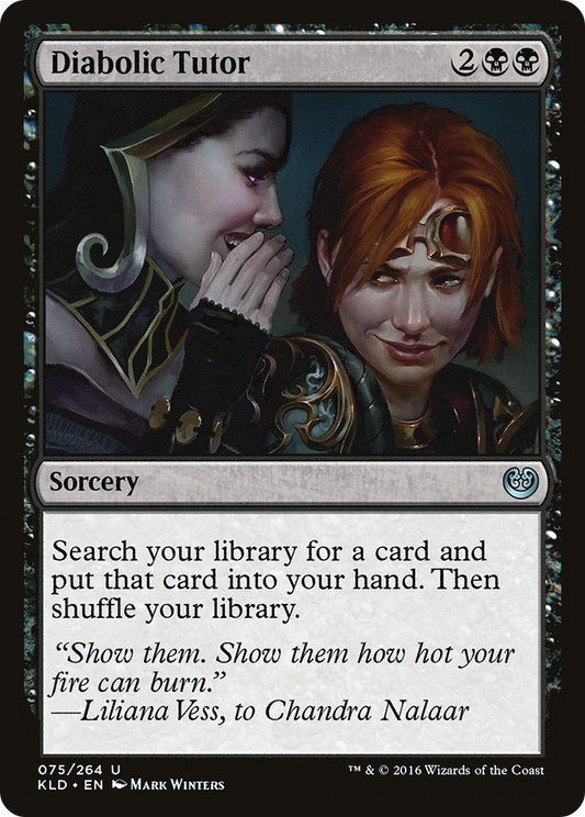 Diabolic Tutor (075) - Kaladesh