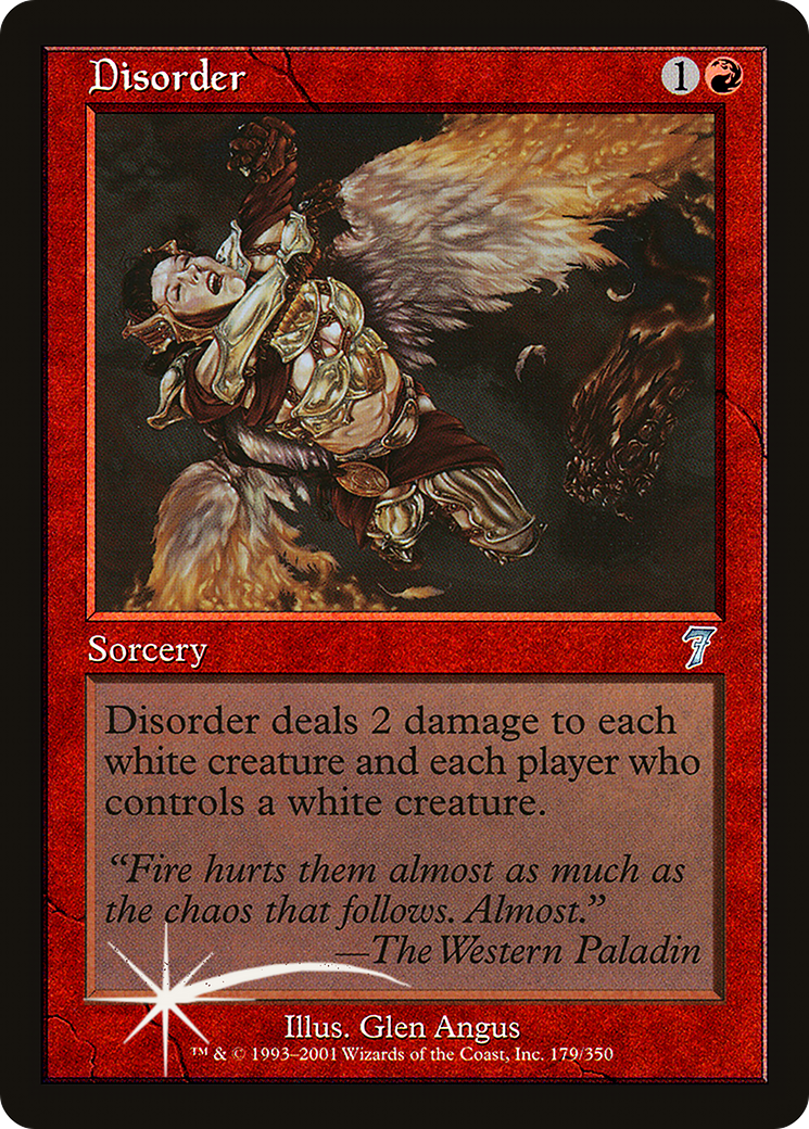 Disorder (179) Foil - Seventh Edition