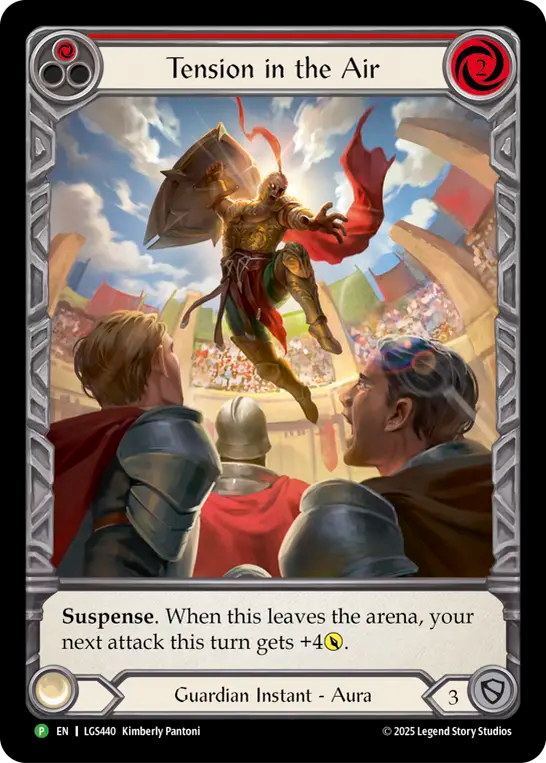 Tension in the Air (LGS440) Cold Foil - Flesh and Blood: Promo Cards