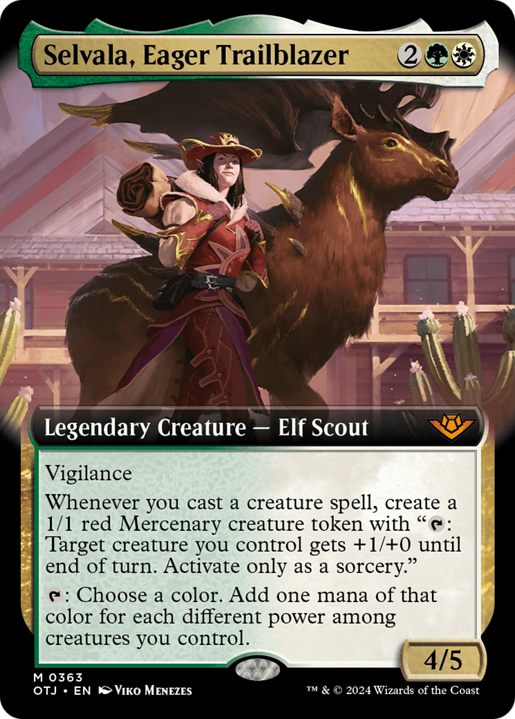 Selvala, Eager Trailblazer: (Extended Art) (363)