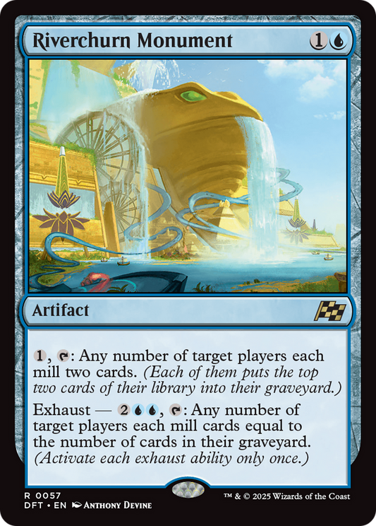 Riverchurn Monument Foil (057) - Aetherdrift