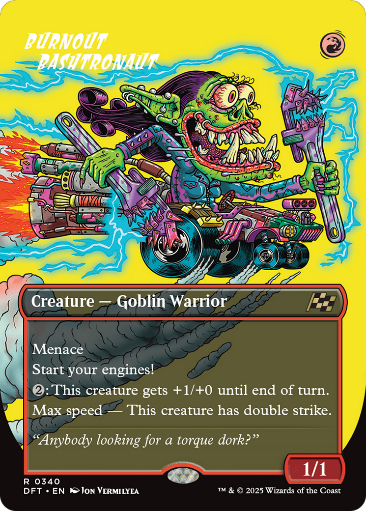 Burnout Bashtronaut (Borderless) (340) - Aetherdrift