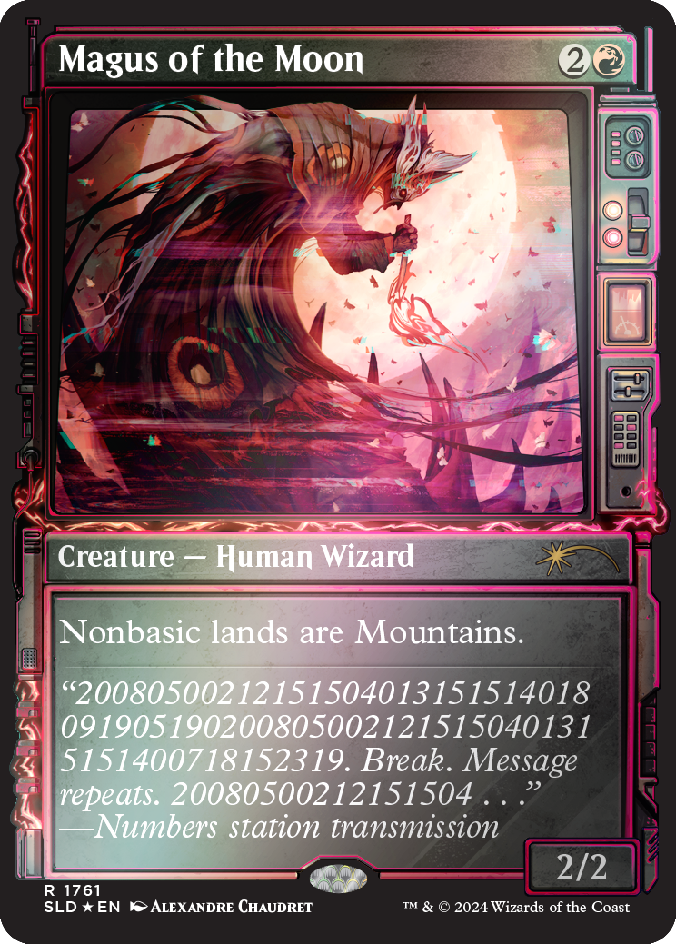 Magus of the Moon (Rainbow Foil) (1761) Foil - Secret Lair Drop Series