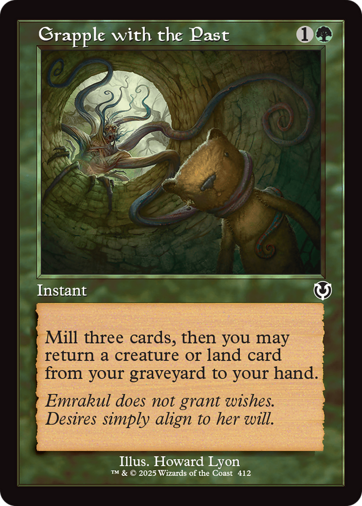 Grapple with the Past (Retro Frame) (412) - Innistrad Remastered