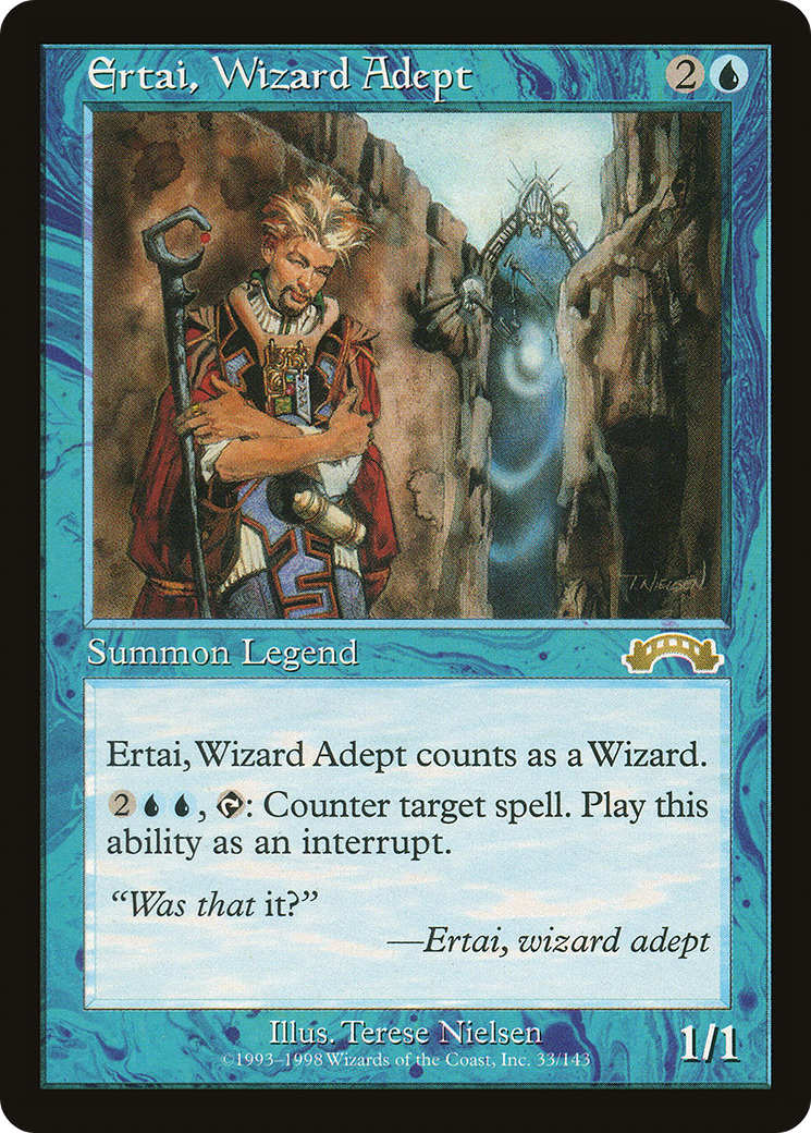 Ertai, Wizard Adept (033) - Exodus