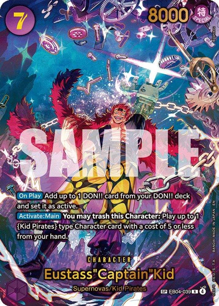 Eustass"Captain"Kid (SP) (EB04-039) Foil
