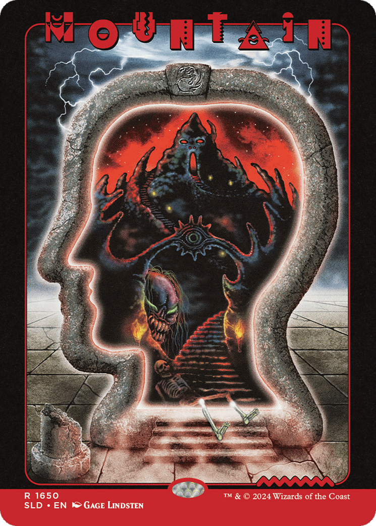 Mountain (1650) (Rainbow Foil) (1650) Foil - Secret Lair Drop Series