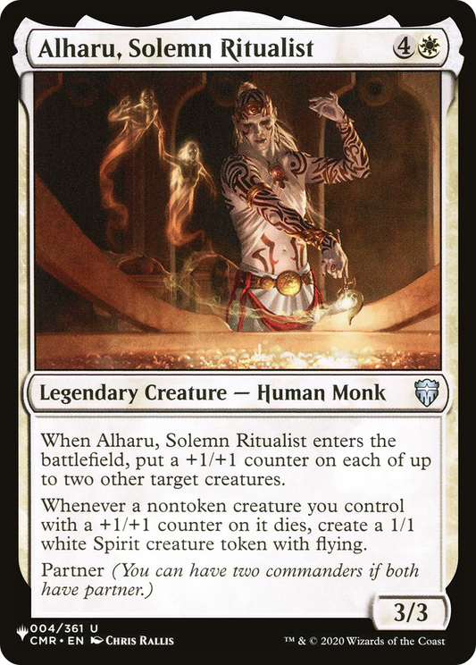 Alharu, Solemn Ritualist (CMR-4)