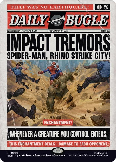 Secret Lair - Spider-Man: Daily Bugle Breaking News