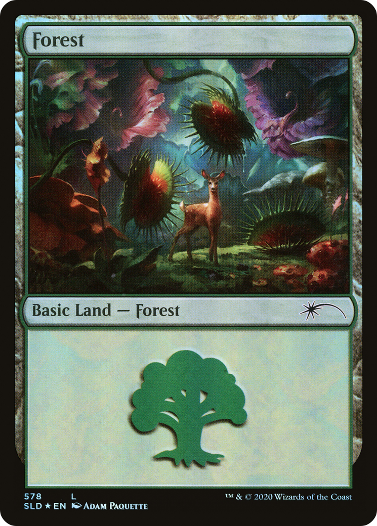 Forest (578) Foil - Secret Lair Drop