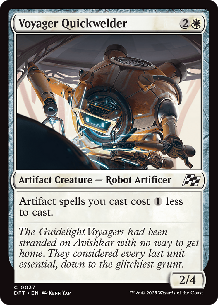 Voyager Quickwelder Foil (037) - Aetherdrift