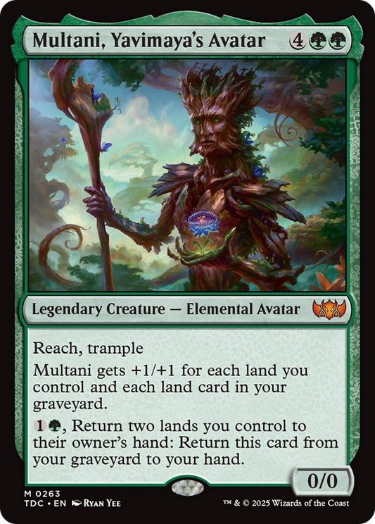 Multani, Yavimaya's Avatar (263) - Commander: Tarkir: Dragonstorm