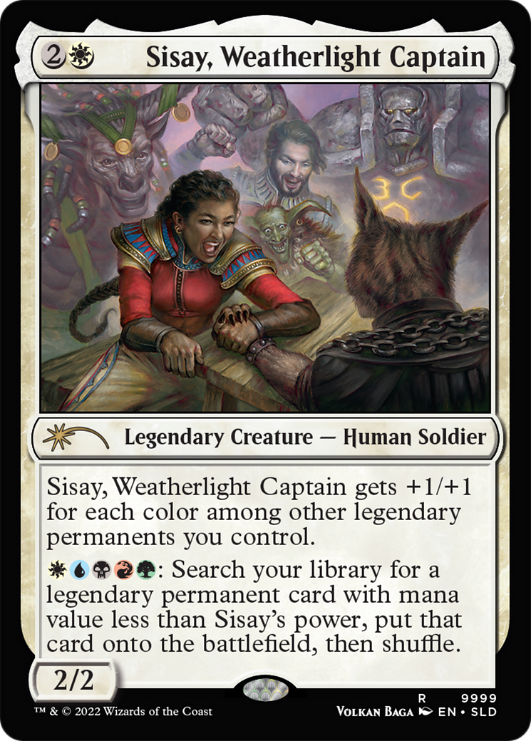 Sisay, Weatherlight Captain (9999) - Secret Lair Drop