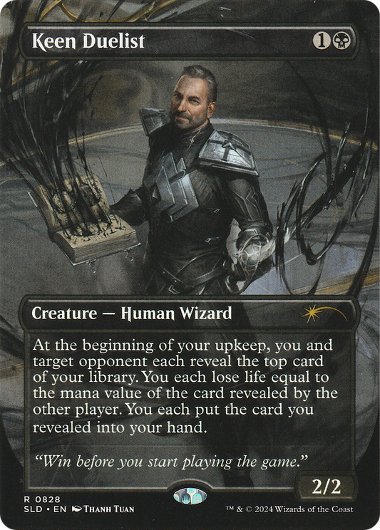 Keen Duelist (828) Foil - Secret Lair Drop