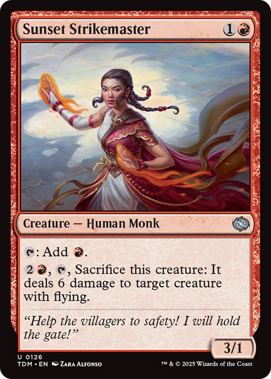 Sunset Strikemaster (126) - Tarkir: Dragonstorm