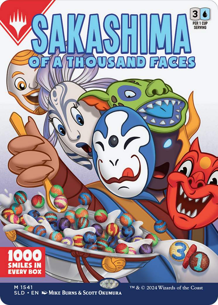 Sakashima of a Thousand Faces // Sakashima of a Thousand Faces (1541) - Secret Lair Drop