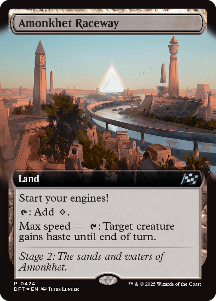 Amonkhet Raceway (Extended Art) Foil (424) - Aetherdrift