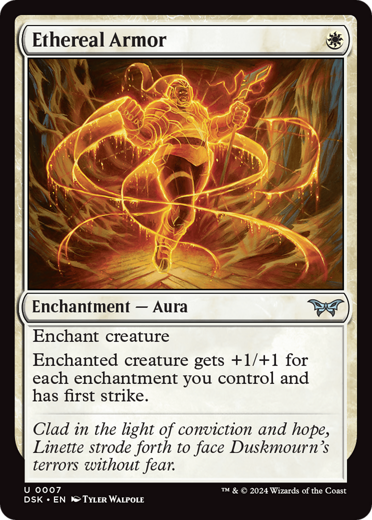 Ethereal Armor (007) - Duskmourn: House of Horror