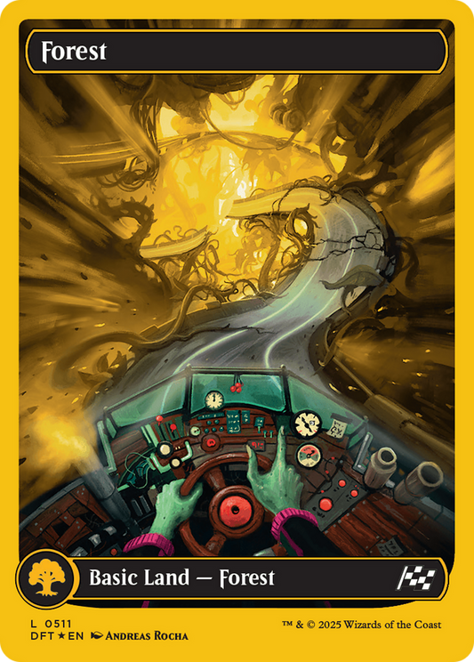 Forest (0511) (First-Place Foil) Foil (511) - Aetherdrift