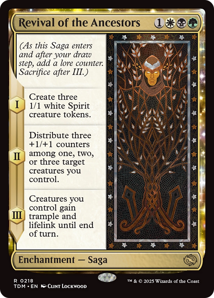 Revival of the Ancestors (218) Foil - Tarkir: Dragonstorm