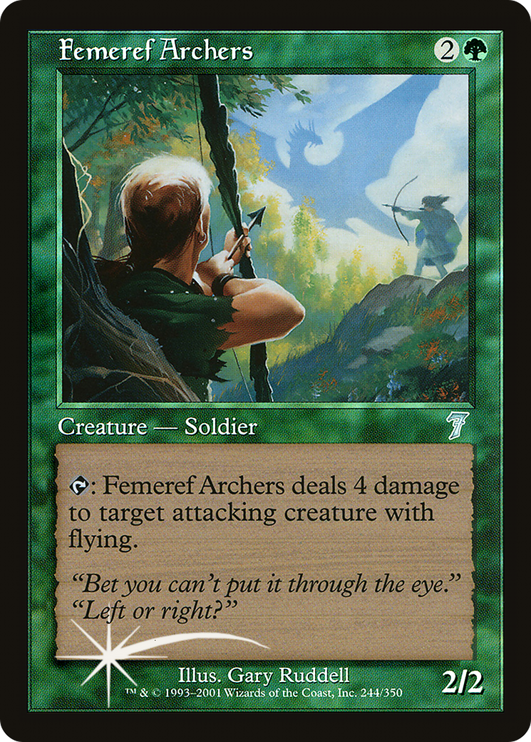 Femeref Archers (244) Foil - Seventh Edition