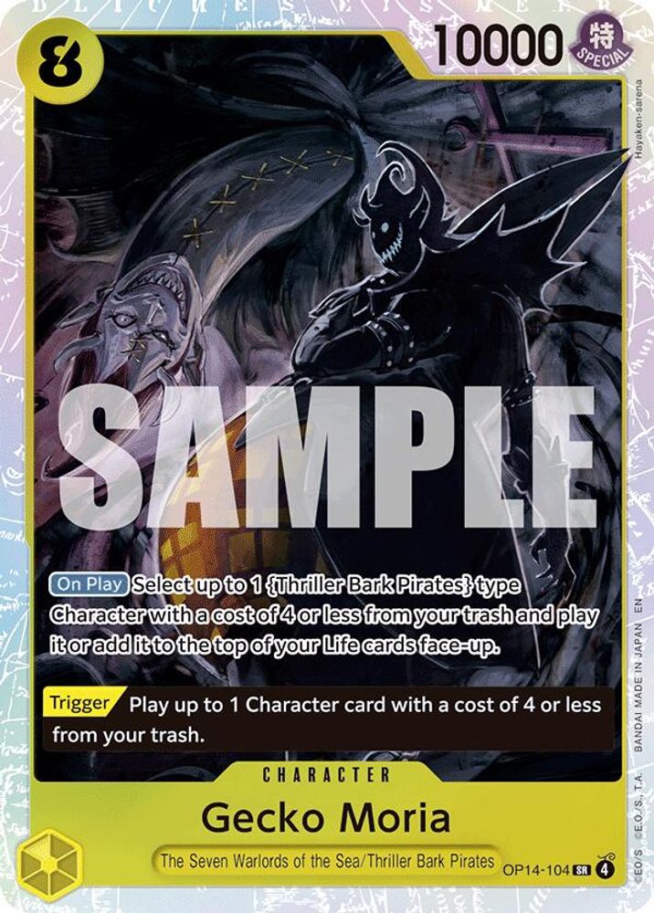 Gecko Moria (OP14-104) Foil