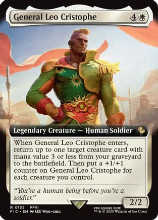General Leo Cristophe (Extended Art) (135) Foil - Commander: FINAL FANTASY