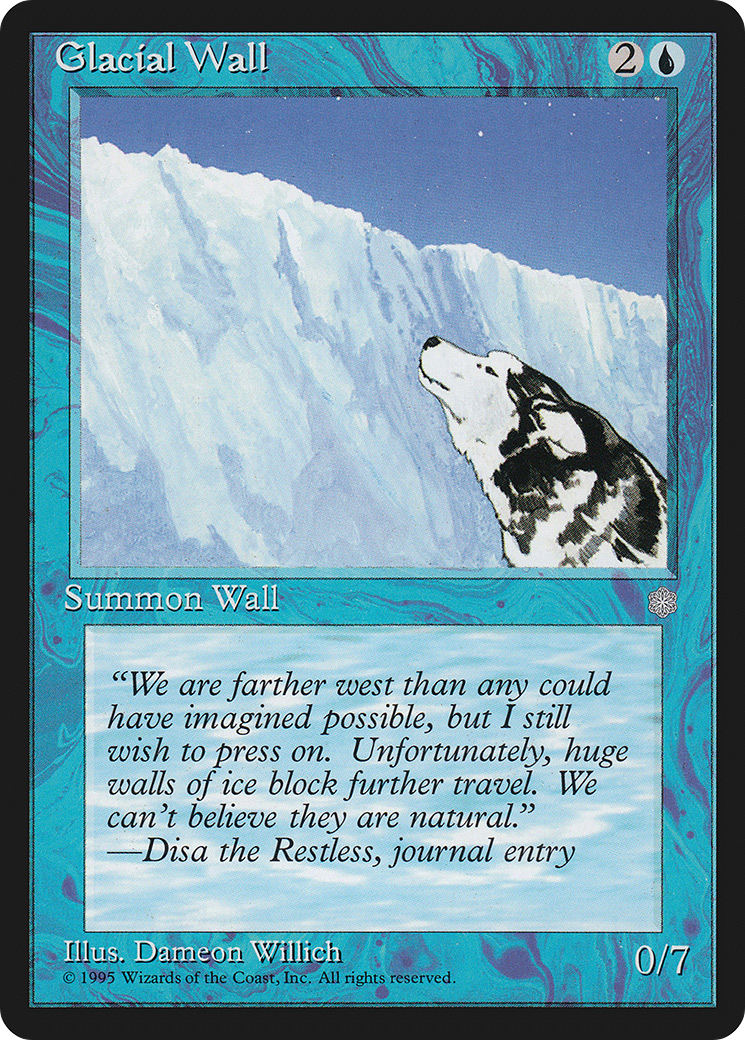 Glacial Wall (071) - Ice Age