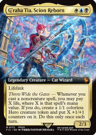 G'raha Tia, Scion Reborn (Extended Art) (172) - Commander: FINAL FANTASY