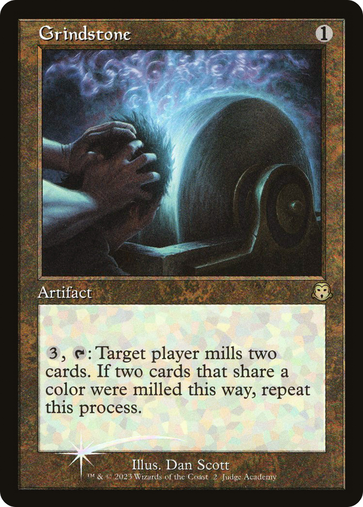Grindstone (Retro) (002) Foil - Judge Gift Cards 2023