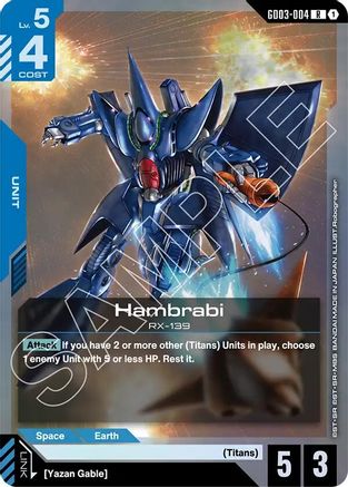 Hambrabi (GD03-004) Holofoil - Steel Requiem