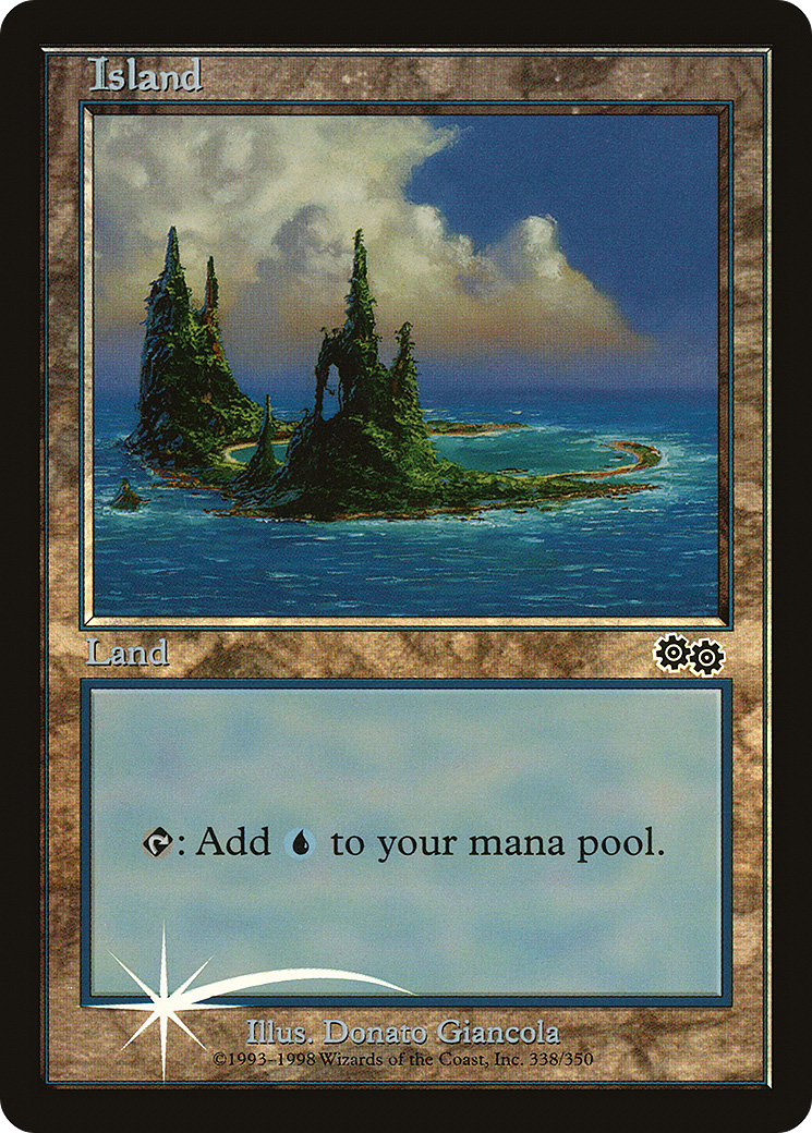 Island (003) Foil - Arena League 1999