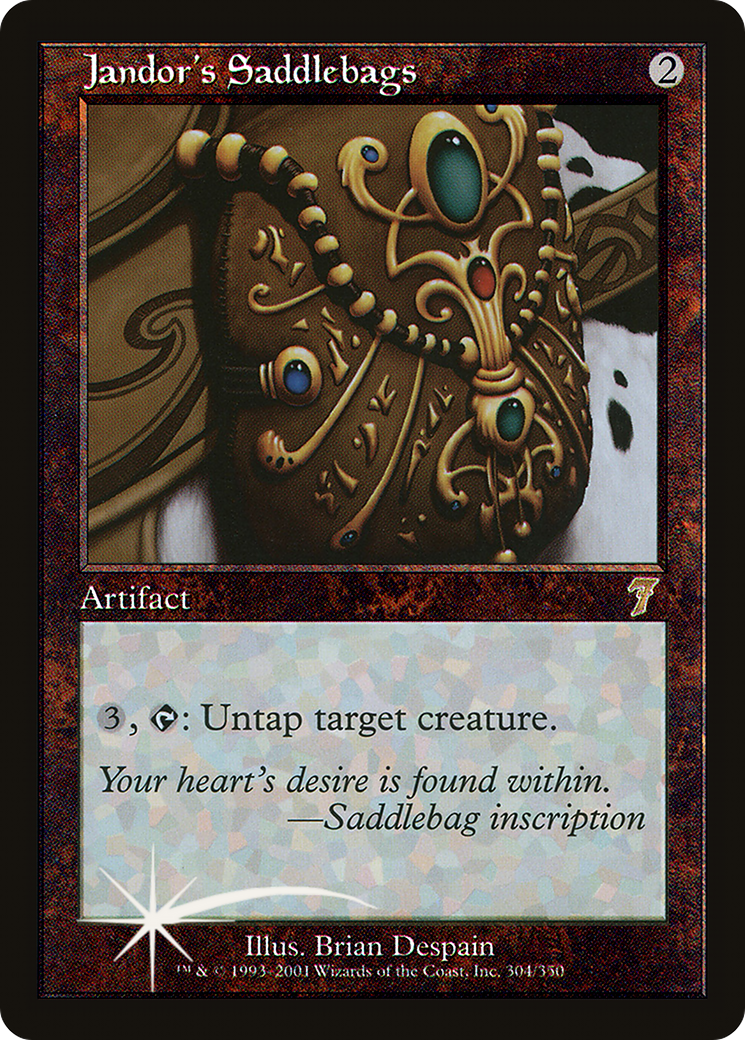 Jandor's Saddlebags (304) Foil - Seventh Edition