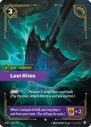 Last Rites (150) Foil - Spiritforged