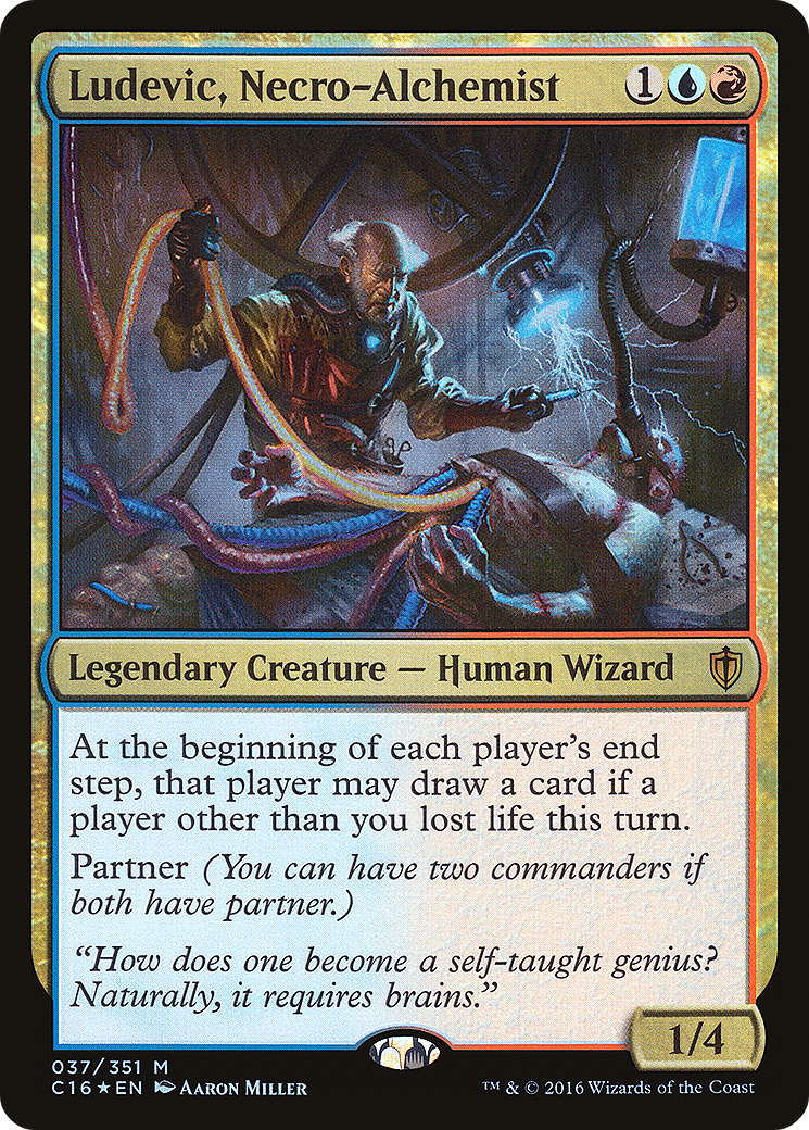 Ludevic, Necro-Alchemist (037) Foil - Commander 2016