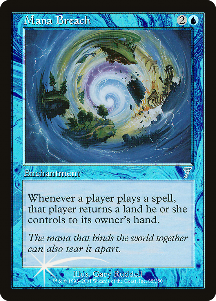 Mana Breach (085) Foil - Seventh Edition