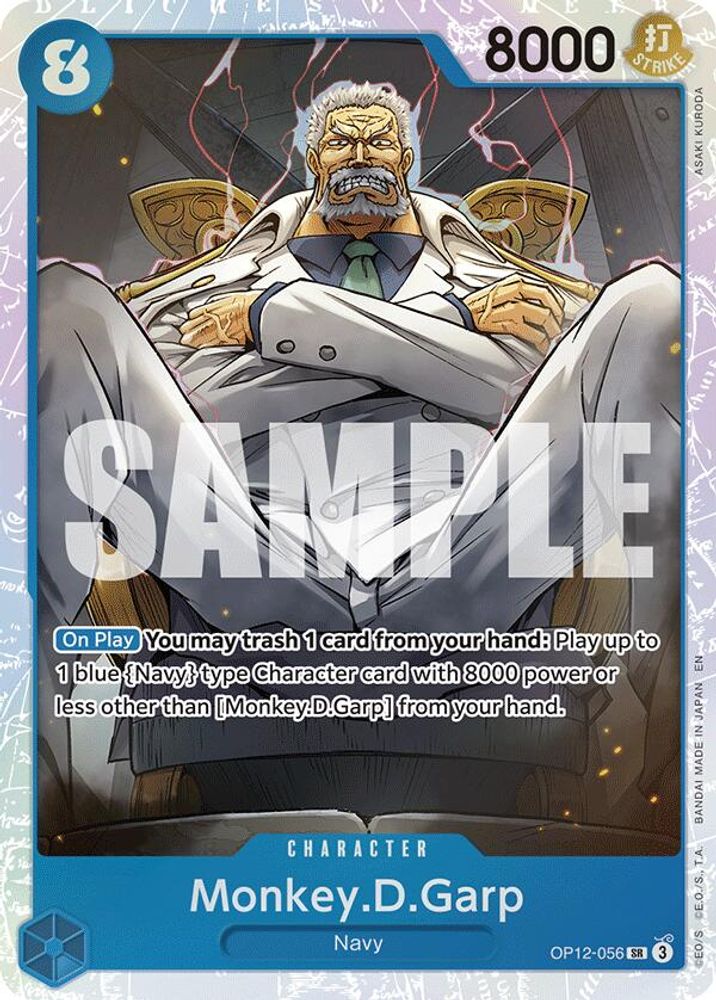 Monkey.D.Garp (OP12-056) Foil