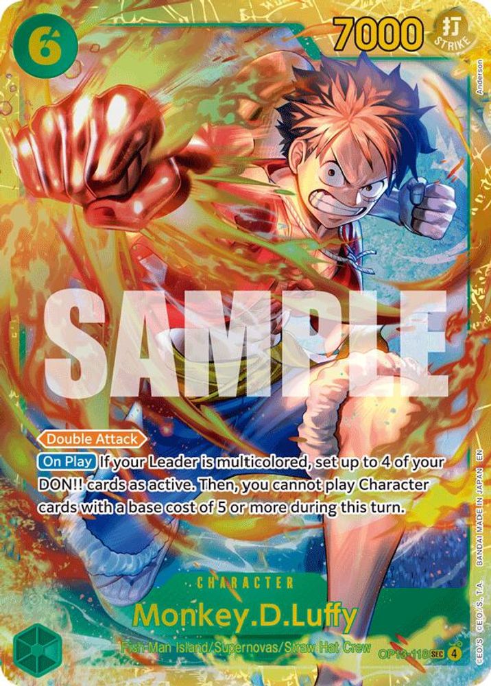 Monkey.D.Luffy (OP13-118) Foil