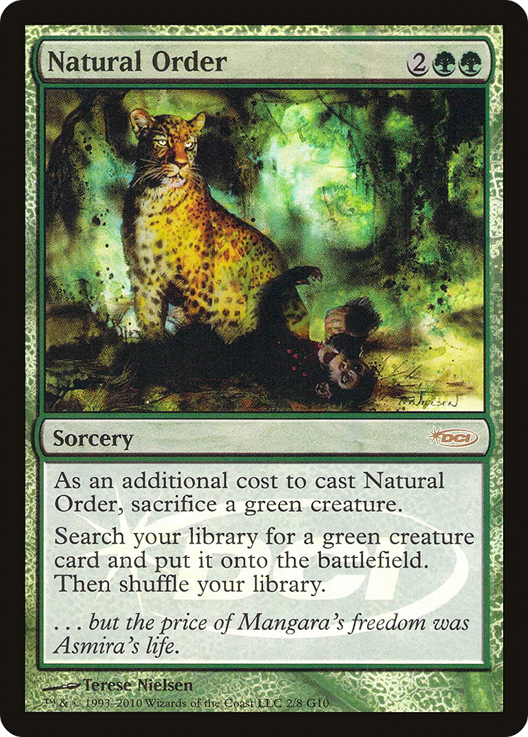 Natural Order (002) Foil - Judge Gift Cards 2010