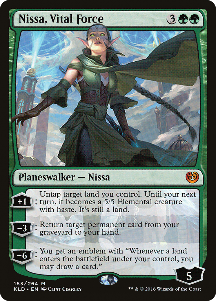 Nissa, Vital Force (163) - Kaladesh