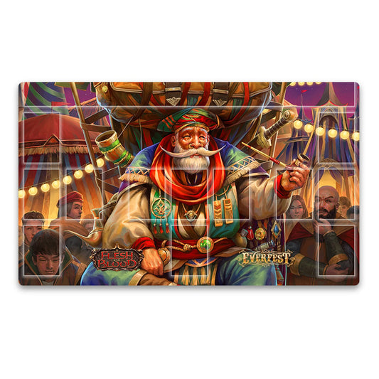 Flesh and Blood Playmat Genis Whotchuneed-Silver Goblin