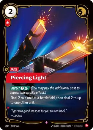 Piercing Light (023) Foil - Spiritforged