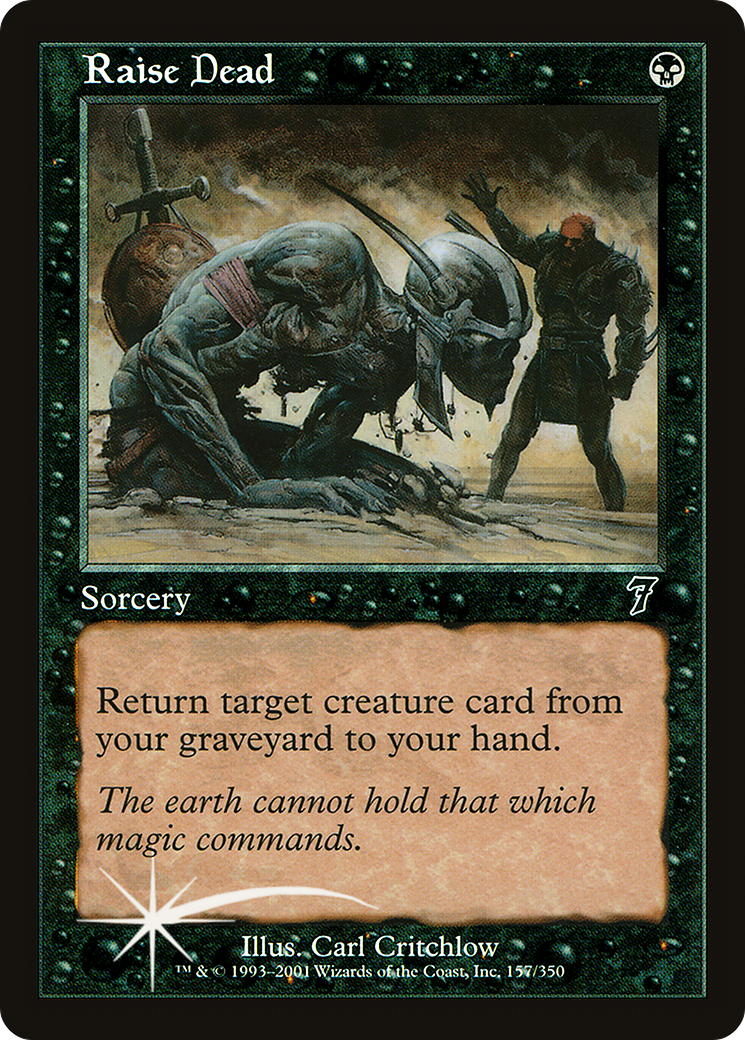 Raise Dead (157) Foil - Seventh Edition