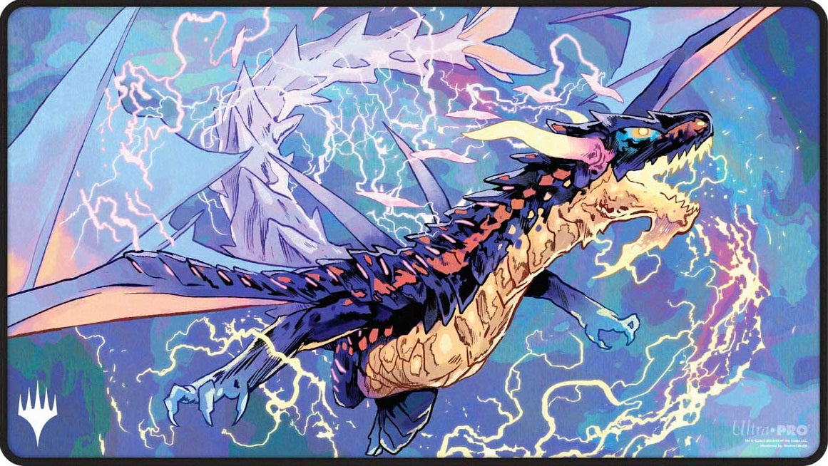 Tarkir: Dragonstorm Playmat Stitched Neriv, Heart of the Storm