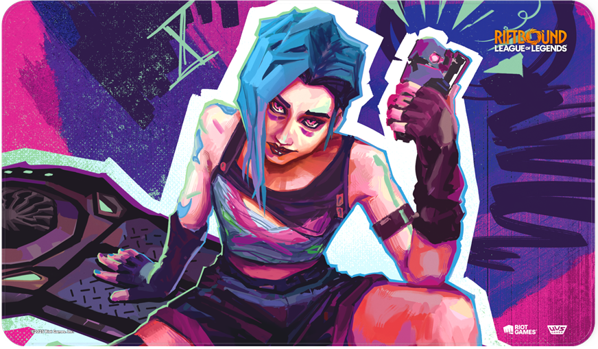Riftbound: League of Legends TCG: Origins - Playmat - Jinx
