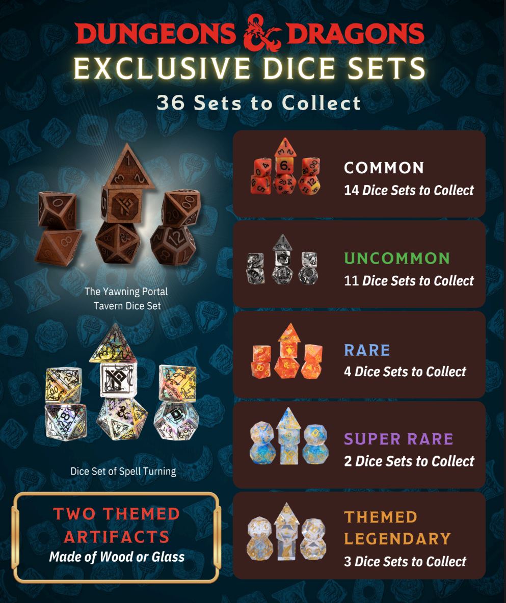 D&D The Yawning Portal Treasure Packs